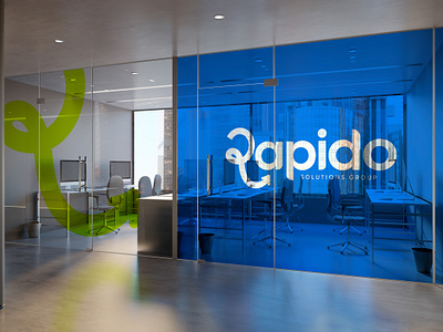 Rapido Solutions branding graphic design logo