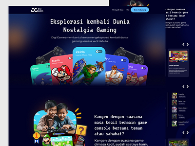 Sales Game 90 landing page app game ui website