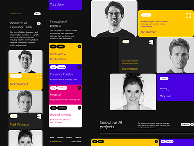 Ai Developer Team ui uiux web