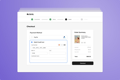 Daily UI #002 - Checkout page 002 checkout checkout page dailyui dailyui002 dailyuichallenge design ui