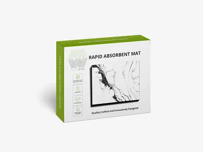 Rapid absorbent mat box design box deisgner box deisng box desing design graphic design hd design label design label designer new box packageing packaging deisgnr rapid absorbent mat box design rapid box deisng top deisng