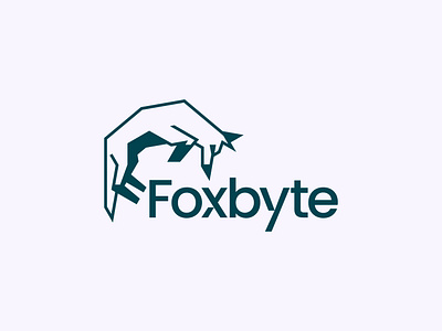 Logo Design for Foxbyte brand identity branding design graphic design logo logo design manufaturer modern tech visual