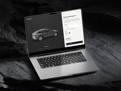 Electric Car Website - Reservation Page car car shop checkout electric car electric vehicles order product product page reservation reserve tesla transport transportation ui uiux vehicle web web design website