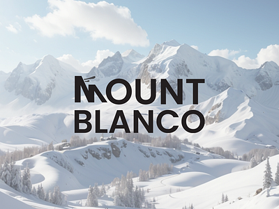 MOUNT BLANCE LOGO #dailylogochallenge branding graphic design logo