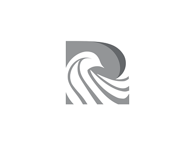 Grey Bird Logo branding graphic design logo