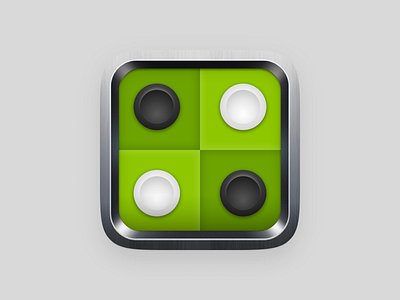 Reversi : 2 Player Game Icon / Game Logo Design app icon app logo game icon game logo redesign redesign solution reversi game icon reversi game logo reversi icon reversi logo