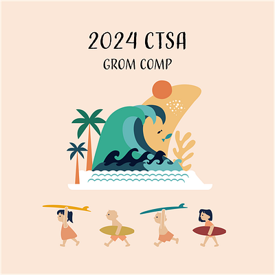 2024 CTSA GROM COMP graphic design ill illustration
