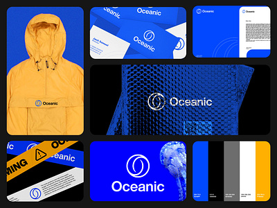 Oceanic branding design graphic design iconic logo logodesign logodsigner mark minimal modern ocean visualidentity