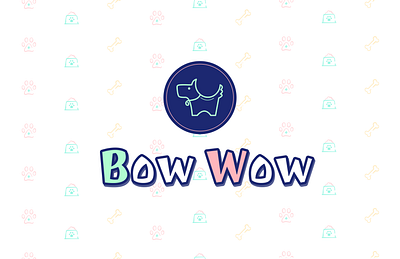 Bow Wow - Pet Shop brand posting branding design graphic design illustration logo minimal typography ui user experience vector