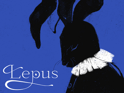 Lepus 2d art artwork branding design exhibition graphic design illustration logo