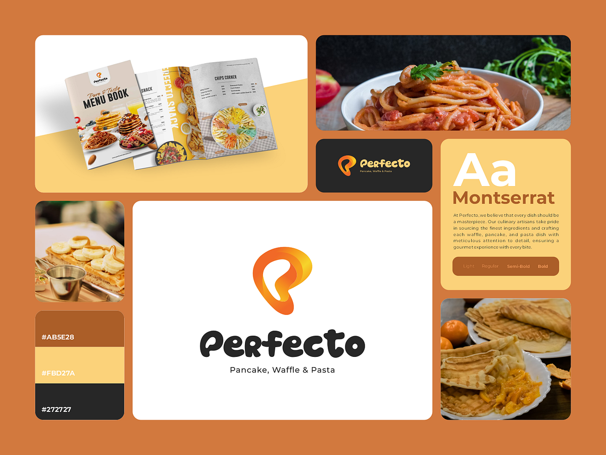 Perfecto Brand Identity by Banni Branding on Dribbble