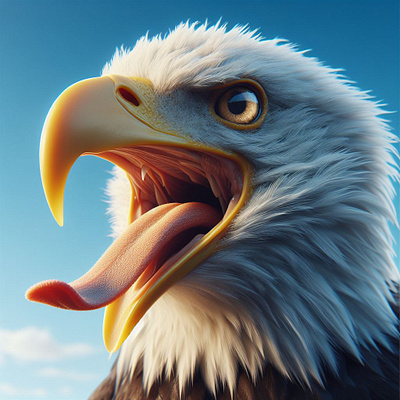 eagle animation branding graphic design logo