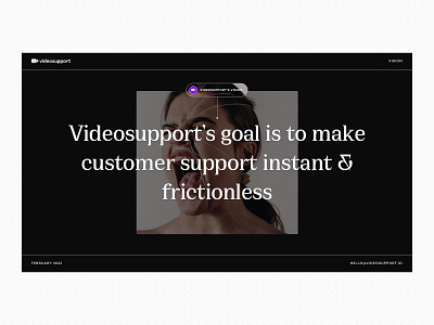 Pitchdeck Vision Slide app deck design pitchdeck product design slide template ui ux video web