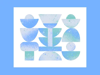 Pattern 02 abstract background branding colorful cute flat geometric hand drawn illustration pattern shapes texture