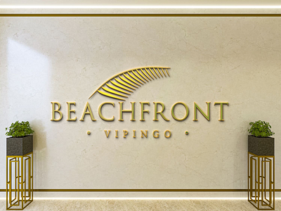 Beachfront Vipingo Logo graphic design logo ui