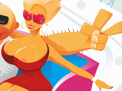 Get your sites ready for summer! coreldraw graphic design illustration vector