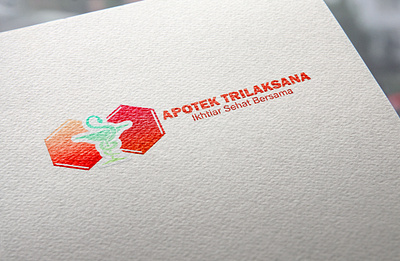 Pharmacy Logo | Logo Apotek Trilaksana branding graphic design logo pharmacy logo