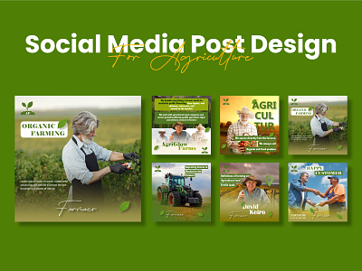 Social Media Post Design agriculture farm agriculture post design agriculture poster design branding creative design creatoribu design facebook post design farm poster design graphic design illustration poster design social media post design