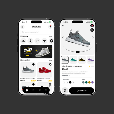 Shoes Store Ui Design 3d animation app branding design foryou graphic design illustration logo motion graphics shoes shop typography ui ux vector