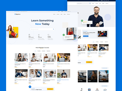 LMS & eLearning Platform Vue JS Template - EduMall vuejs