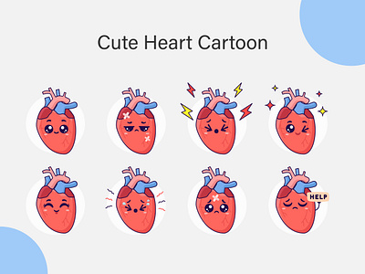 Cute Heart Emoticon patient