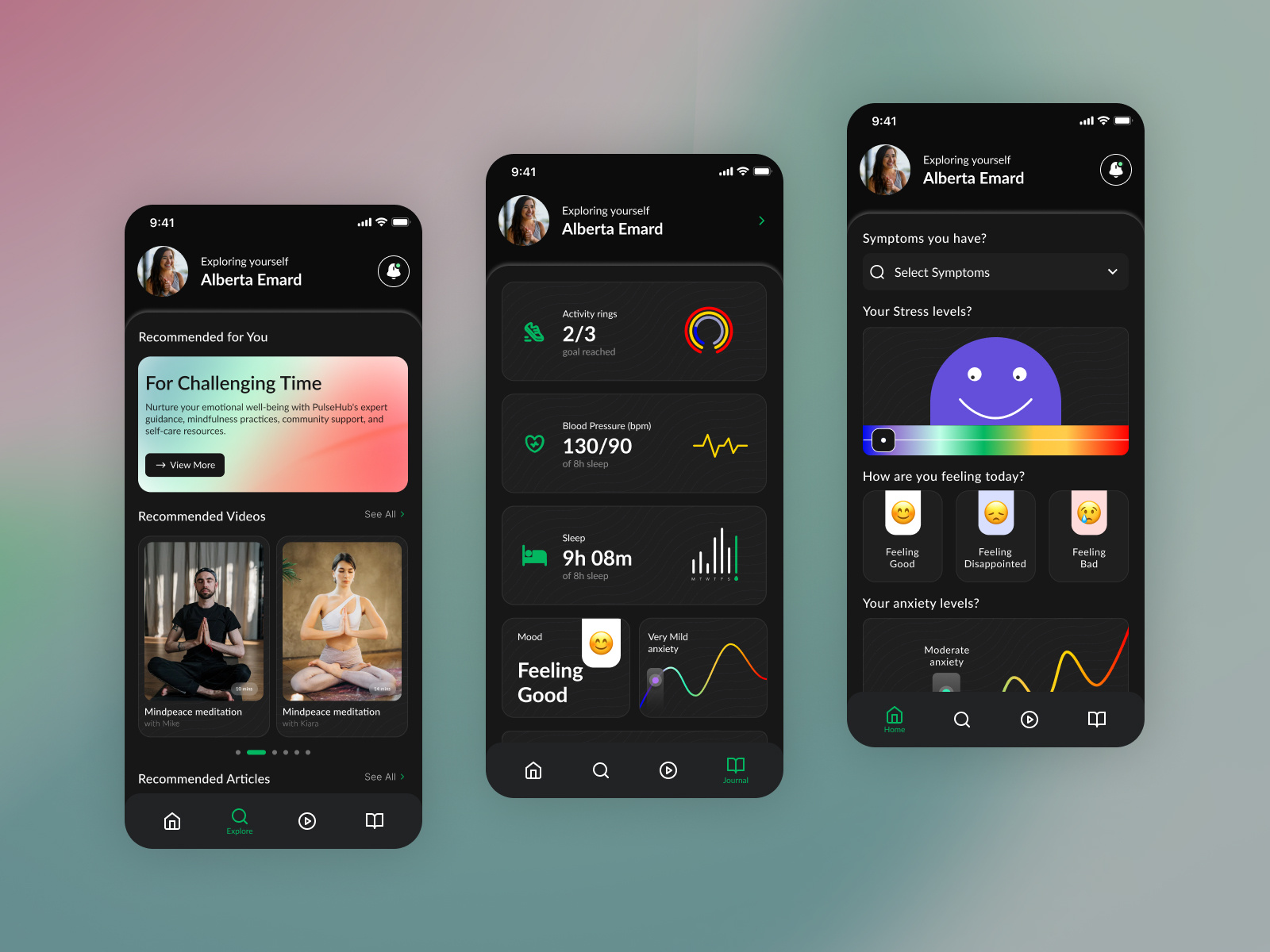 Landing page UI animation - Fitness App by Design Key on Dribbble