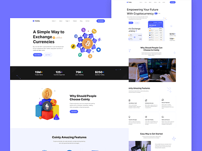 Coinly - App Website Template business cms ecommerce finance investment professional website saas startups seo friendly small business webflow template