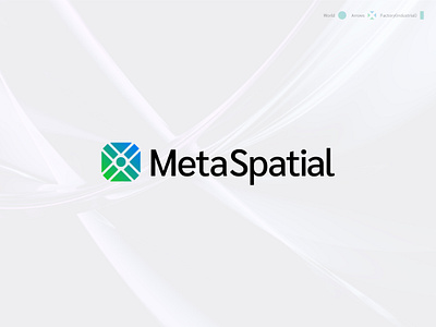 MetaSpatial - Logo Design abstractlogo industriallogo logo logofolio logos perfectlogo techlogo wordmark