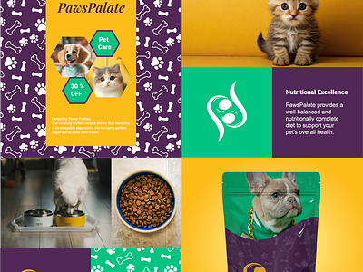 🐶🍽️PawsPalate! Pets Food Branding.🐾 adobeillustrator adobeindesign adobephotoshop branding expertgraphicdesigner furryfoodiedelight happypets healthytreats nutritionnurtured pawspalateexperience petfood qualityingredients tailwagginggoodness