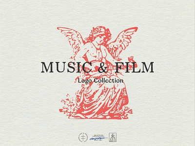 Music & Film Logo Collection brand design brand identity branding branding design design portfolio film identity design logo logo design logo designer logodesign logofolio logomark logos logotype music portfolio retro vintage visual identity