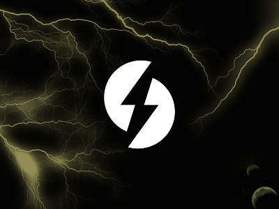 THUNDER branding graphic design lightning logo mark thunder