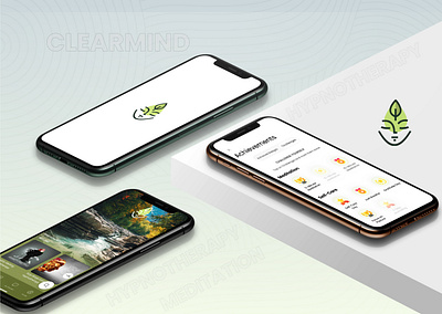 Clearmind UI Design app mobile ui ux web