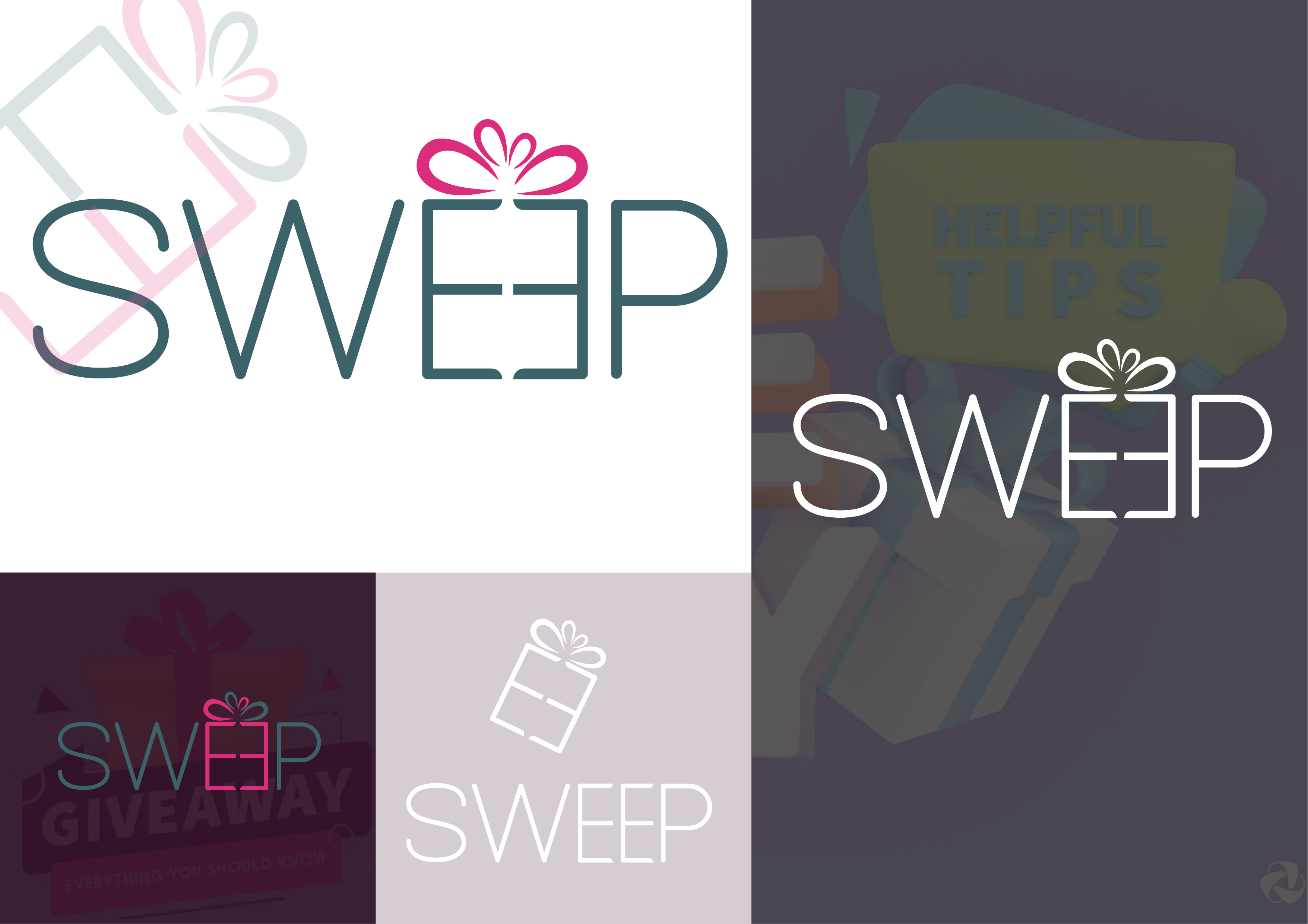 sweep minimalistic logo for a gift/coupon company by Graphics & Web ...