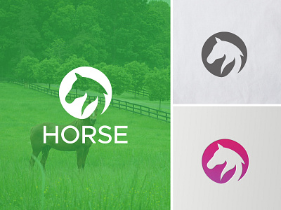 HORSE​​​​​​​ - logo design abstract app logo brand identity branding creative logo grahpic design horse logo logo logo design minimal logo minimalist logo modern logo symbol vector
