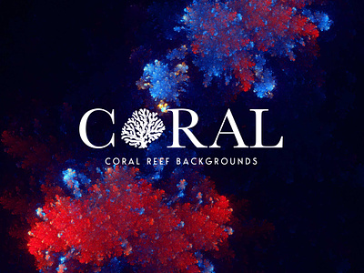 Coral Reef - Abstract Fractal Backgrounds 3d 3d render abstract background coral coral reefs dark decorative fantasy fractal gradient illustration nature ocean ornament reef surface texture underwater wallpaper