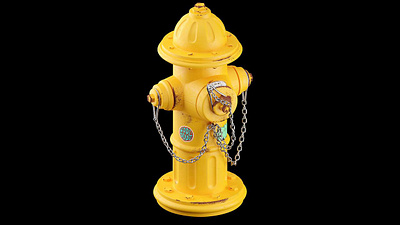 Fire hydrant 🔥 3d blender cgi graphic design