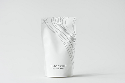 Sachet mockup branding