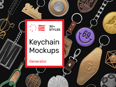 Keychain Mockups branding chain design download identity key keychain logo metal mockup mockups psd template typography wood