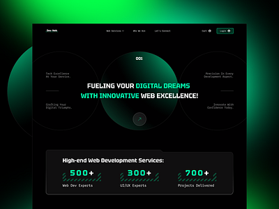 DevNeb — Web Development Services Platform design development graphic design logo ui ux web design