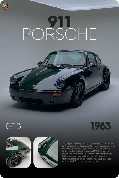 Porsche 911 car poster car car poster carposter design figma graphic design porsche porsche 911 poster retro poster