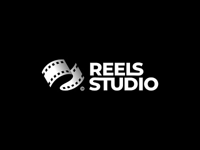 Reels Studio Logotype branding design film logo graphic design logo logomark logotype r letter r letter logo reels logo symbol vector