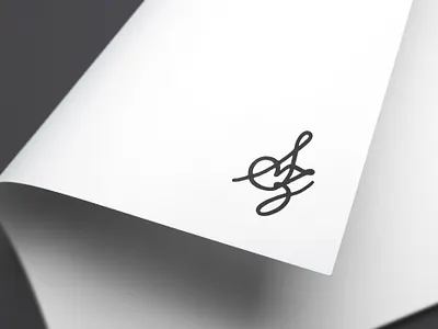Personal Monogram - SZ branding graphic design monogram personal brand