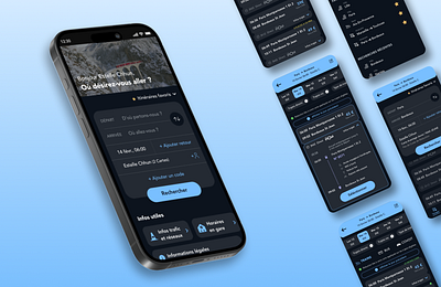 SNCF Connect | Redesign Challenge mobile mobile app mobility app native app price page redesign redesign challenge results page sncf train app transportation transportation app ui ui design user experience user flow user interface ux ux design visual identity