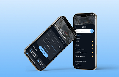 Before/After - Train Mobile App Redesign | SNCF Connect before after design inbound mobile mobile app mobility app outbound sncf train train app transportation ui ui design user experience user flow user interface ux ux design visual design visual identity