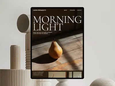 Photographer Portfolio Website branding graphic design minimalism photographer portfolio website typography ui ui ux web design website