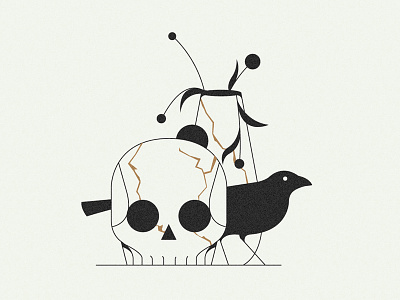 Kintsugi (PSE '24) animals character design editorial grain graphic design illustration