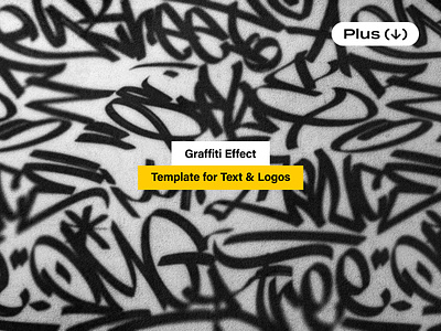 Graffiti Text & Logo Effect 90s concrete download effect graffiti grunge logo logotype mockup mural pixelbuddha psd spray paint street art tag template text texture urban wall