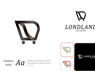 Logo, Logos, Branding, Shop, Market app branding d font sherif fresh horizontal icon l latter logo market mart monogram more n o shop trolly vertical