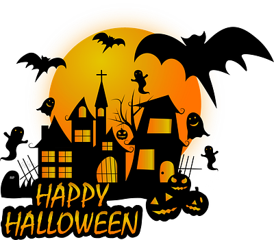 Happy Halloween Design animation branding design graphic design illustration illustrator logo vector