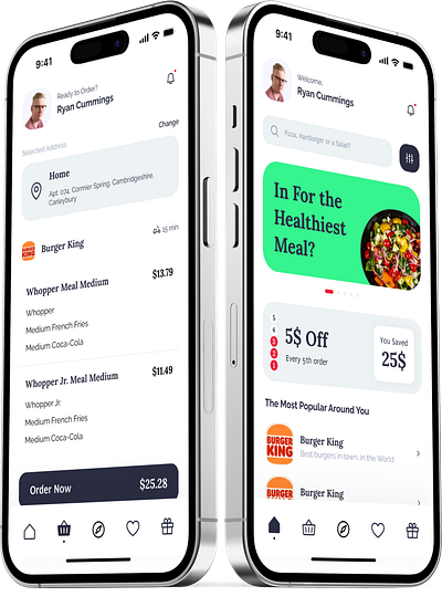 Food Delivery App Design app ui ux